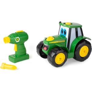 Transformers Optimus Prime Building Toys – STEM Toys Including Toy Electric Drill and AA Batteries – Transformers Toys – Robot Building Toys Ages 18 Months and Up(Green)