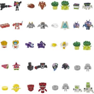 Transformers Toys BotBots Ruckus Rally Series 6 Hunger Hubs & Gamer Geeks 20 Character Bundle, 2-in-1 Collectible Figures, Kids Ages 5 & Up