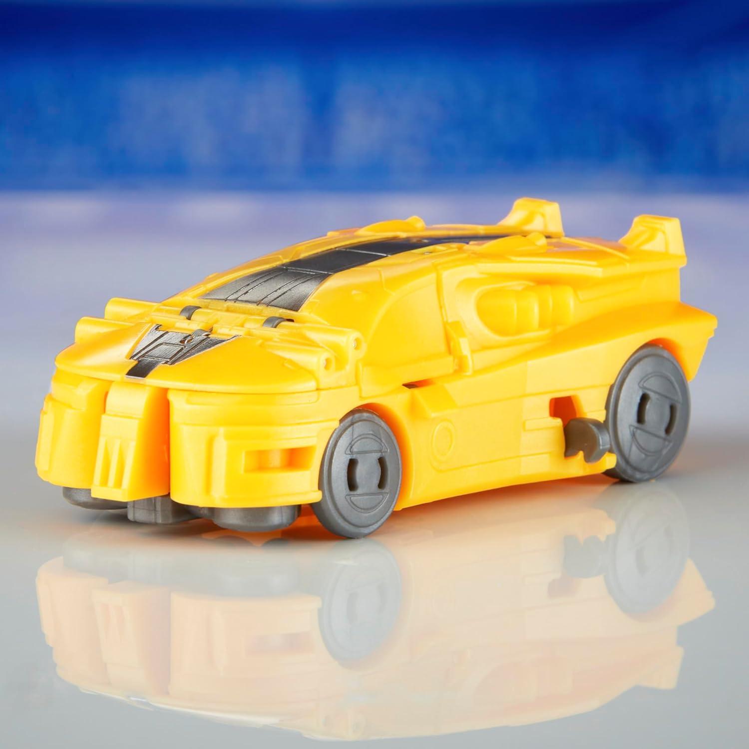 imageTransformers One Cog Changer Bumblebee B127 4Inch Robot Action Figure Interactive Toys for Boys and Girls Ages 6 and Up