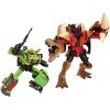 Transformers Generations Collaborative: Jurassic Park Mash-Up Tyrannocon Rex & Autobot JP93 Ages 8 and Up (Amazon Exclusive)