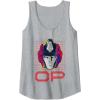 Transformers One Orion Pax Optimus Prime Face Poster Tank Top(Heather Grey)