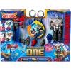 Transformers One Robot Battlers Action Figure 2-Pack, 4.5-Inch Optimus Prime (Orien Pax), 4.5-Inch Megatron (D-16), Interactive Toys for Boys and Girls Ages 6 and Up