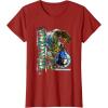 Transformers: Rise of the Beasts Optimus Primal Urban Style T-Shirt(Cranberry Red)