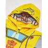 Transformers boys Bumblebee Character Hoodies(Yellow)