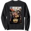Transformers One Witness The Origin Movie Poster Vintage Sweatshirt(Black)