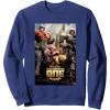 Transformers One Witness The Origin Movie Poster Vintage Sweatshirt(Navy Blue)