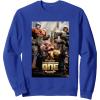 Transformers One Witness The Origin Movie Poster Vintage Sweatshirt(Royal Blue)