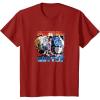 Transformers: Rise of the Beasts Primal Battle Action Poster T-Shirt(Cranberry Red)