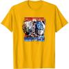 Transformers: Rise of the Beasts Primal Battle Action Poster T-Shirt(Golden Yellow)