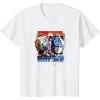 Transformers: Rise of the Beasts Primal Battle Action Poster T-Shirt(White)