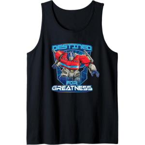 Transformers One Destined For Greatness Optimus Tank Top(Black)