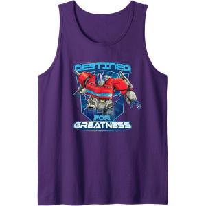 Transformers One Destined For Greatness Optimus Tank Top(Purple)
