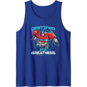 Transformers One Destined For Greatness Optimus Tank Top(Royal Blue)