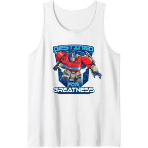 Transformers One Destined For Greatness Optimus Tank Top(White)