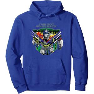 Transformers One I’ve Got Your Back Orion Pax Logo Pullover Hoodie(Royal Blue)