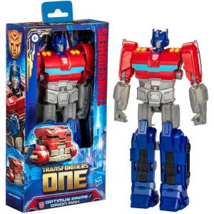 Transformers One Mega Changer Optimus Prime (Orion Pax) 11-Inch Robot Action Figure, Interactive Toys for Boys and Girls Ages 6 and Up
