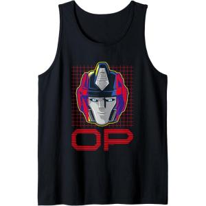 Transformers One Orion Pax Optimus Prime Face Poster Tank Top(Black)