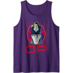 Transformers One Orion Pax Optimus Prime Face Poster Tank Top(Purple)