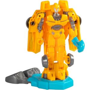 Transformers One Robot Battlers Bumblebee (B-127) 4.5-Inch Robot Action Figure, Interactive Toys for Boys and Girls Ages 6 and Up