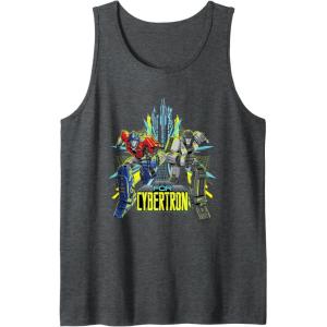 Transformers One for Cybertron Orion Pax & D-16 Tank Top(Dark Heather Grey)