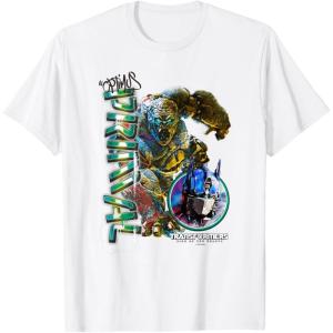 Transformers: Rise of the Beasts Optimus Primal Urban Style T-Shirt(White)