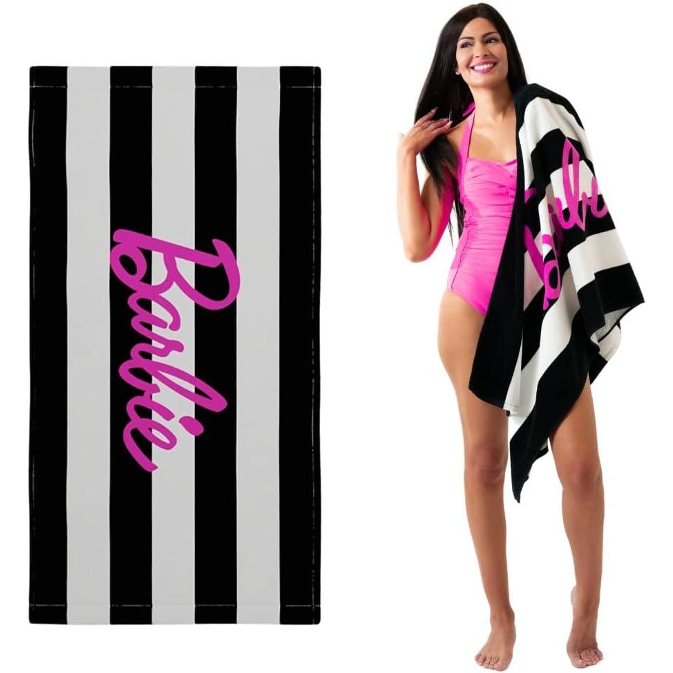 imageTransformers Optimus Prime Super Soft Cotton BathPoolBeach Towel 60 in x 30 in Official Licensed Product by Franco CollectiblesBarbie