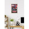 Hasbro Transformers: Rise of the Beasts – Optimus Prime Graffiti Wall Poster, 34L” x 22.4W”, Mahogany Framed Version(Blonde Framed Version)