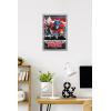 Hasbro Transformers: Rise of the Beasts – Optimus Prime Graffiti Wall Poster, 34L” x 22.4W”, Mahogany Framed Version(Gray Framed Version)