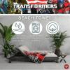 Transformers Optimus Prime Super Soft Cotton Bath/Pool/Beach Towel, 60 in x 30 in, (Official Licensed Product) by Franco Collectibles(Transformers)