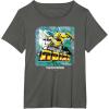 Transformers: Rise of the Beasts Bring The Noise Bee Art T-Shirt(Asphalt Grey)