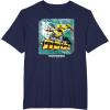 Transformers: Rise of the Beasts Bring The Noise Bee Art T-Shirt(Navy Blue)