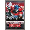 Hasbro Transformers: Rise of the Beasts – Optimus Prime Graffiti Wall Poster, 34L” x 22.4W”, Mahogany Framed Version(Barnwood Framed Version)