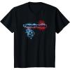 Kids Transformers Bumblebee Graffiti Paint Splat Vintage Logo T-Shirt(Black)