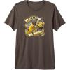 Transformers: Rise of the Beasts Battle In Brooklyn Retro Premium T-Shirt(Brown)