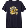 Transformers: Rise of the Beasts Battle In Brooklyn Retro Premium T-Shirt(Navy Blue)