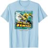 Transformers: Rise of the Beasts Bring The Noise Bee Art T-Shirt(Baby Blue)