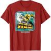 Transformers: Rise of the Beasts Bring The Noise Bee Art T-Shirt(Cranberry Red)