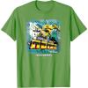Transformers: Rise of the Beasts Bring The Noise Bee Art T-Shirt(Grass Green)