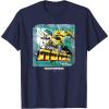 Transformers: Rise of the Beasts Bring The Noise Bee Art T-Shirt(Navy Blue)