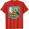 Transformers: Rise of the Beasts Bring The Noise Bee Art T-Shirt(Red)