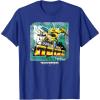 Transformers: Rise of the Beasts Bring The Noise Bee Art T-Shirt(Royal Blue)