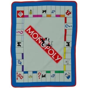 Collectibles Transformers Rise of The Beasts Movie Bedding Super Soft Micro Raschel Throw, 46 in x 60 in, (Official Licensed Product) by Franco(Monopoly)