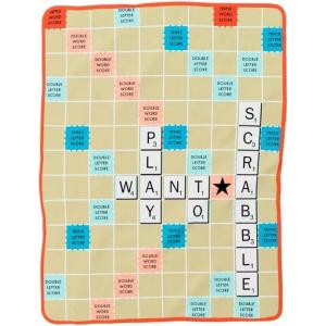 Collectibles Transformers Rise of The Beasts Movie Bedding Super Soft Micro Raschel Throw, 46 in x 60 in, (Official Licensed Product) by Franco(Scrabble)