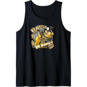Transformers: Rise of the Beasts Battle In Brooklyn Retro Tank Top(Black)