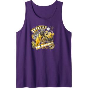 Transformers: Rise of the Beasts Battle In Brooklyn Retro Tank Top(Purple)