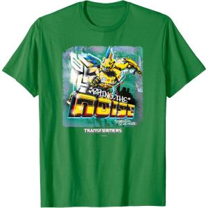Transformers: Rise of the Beasts Bring The Noise Bee Art T-Shirt(Kelly Green)
