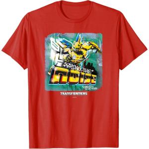 Transformers: Rise of the Beasts Bring The Noise Bee Art T-Shirt(Red)