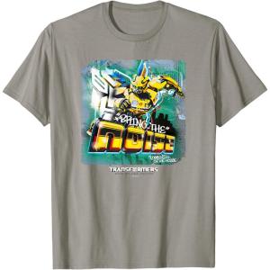 Transformers: Rise of the Beasts Bring The Noise Bee Art T-Shirt(Slate Grey)