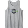 Transformers Autobots Written In Cybertronian Distressed Tank Top(Heather Grey)