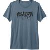 Transformers Megatron Dripping Graffiti Text Logo Premium T-Shirt(Slate Grey)